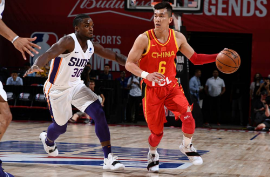 NBA夏联-中国男篮64-94不敌太阳 郭艾伦15+3 胡金秋11+5