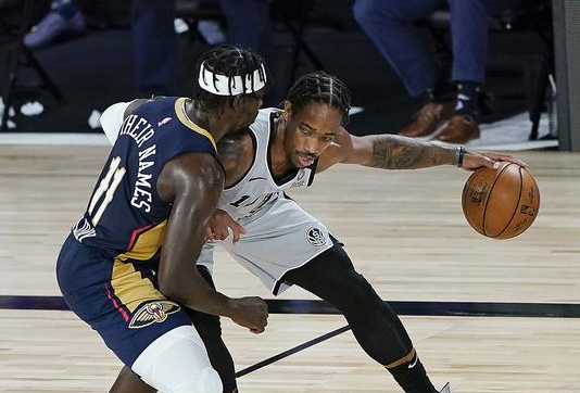 NBA-德罗赞27分马刺擒鹈鹕 锡安25+7英格拉姆17+6+5