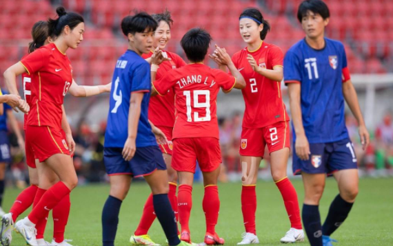 东亚杯-张琳艳破门姚伟造乌龙 中国女足2-0中国台北女足