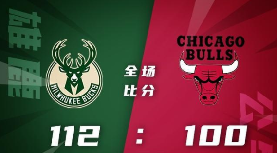 NBA-字母哥伤退 大洛33+7 武切维奇22+16 雄鹿112-100擒公牛取12连胜