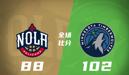 NBA夏联-威廉姆斯24分 米勒16+11 霍金斯16分 森林狼102-88胜鹈鹕