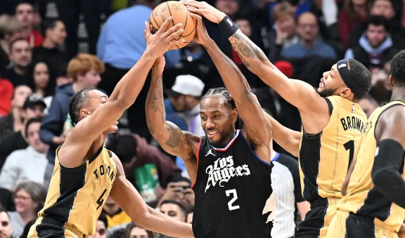 NBA-哈登赛季首次三双巴恩斯23分 威少20+5 快船127-107力克猛龙