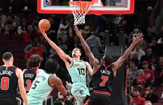 NBA-米勒空砍21分6板 多森姆19+5 公牛6人上双轻取黄蜂