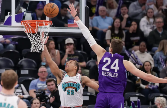 NBA-贝恩21分 小皮彭16+10 莫兰特继续缺阵 灰熊大胜爵士