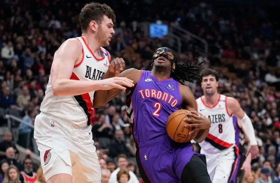 NBA-阿夫迪亚26+15 巴雷特18分 夏普36+6 开拓者擒猛龙