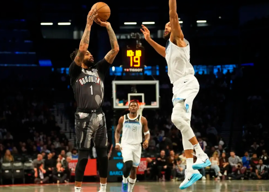 NBA-爱德华兹28+5 戈贝尔21+18 森林狼轻取篮网迎4连胜