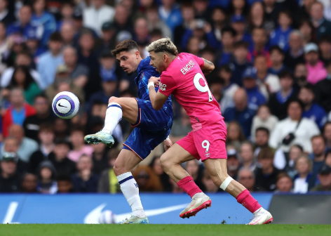 英超-切尔西2-2伊普斯维奇升第5 桑乔圆月弯刀恩西索传射