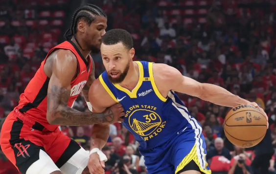 NBA-范乔丹26分 库里低迷13+7 火箭击退勇士总比分2-3