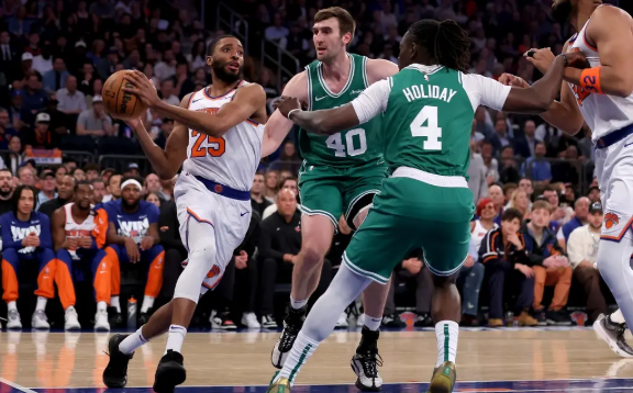 NBA-布伦森23+6+6 布朗6犯毕业 尼克斯淘汰绿军杀进东决
