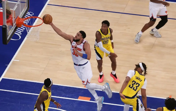 NBA-布伦森32分 唐斯24+13 尼克斯胜步行者总分扳至2-3