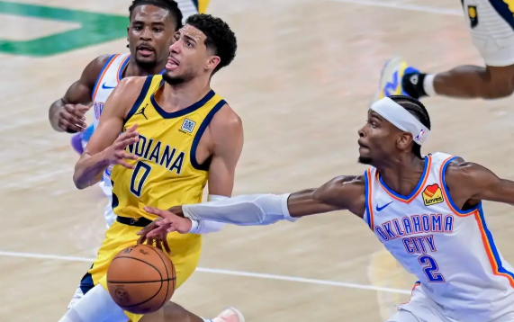 NBA-哈利伯顿2分绝杀 亚历山大38分 步行者险胜雷霆总分1-0