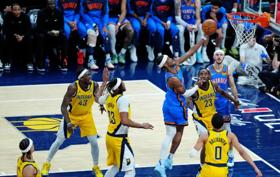NBA-哈利伯顿14+5 亚历山大21分 步行者胜雷霆总决赛进抢七